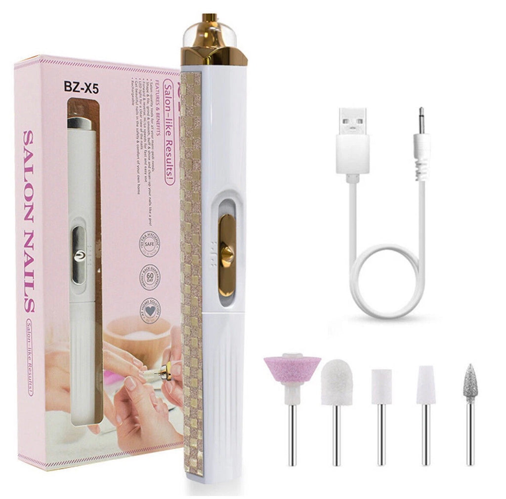Electric Nail File Drill Portable  Pedicure USB