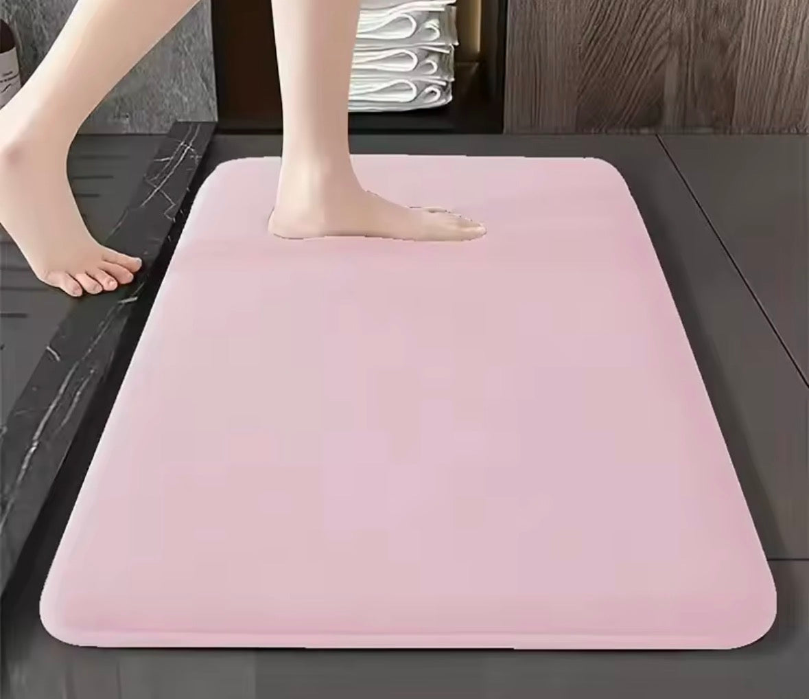 Dry Absorbent Non-Slip Bathroom Rug 40x60cm