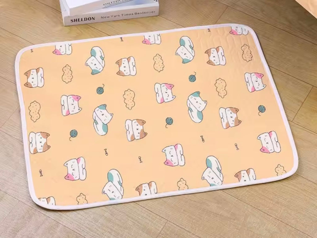 Summer Cooling Ice Silk Latex Pad Fir Dogs And Cats