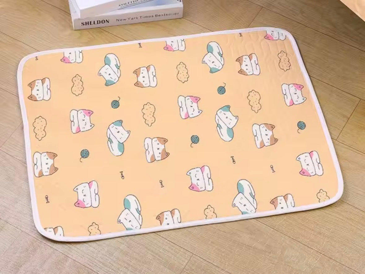 Summer Cooling Ice Silk Latex Pad Fir Dogs And Cats