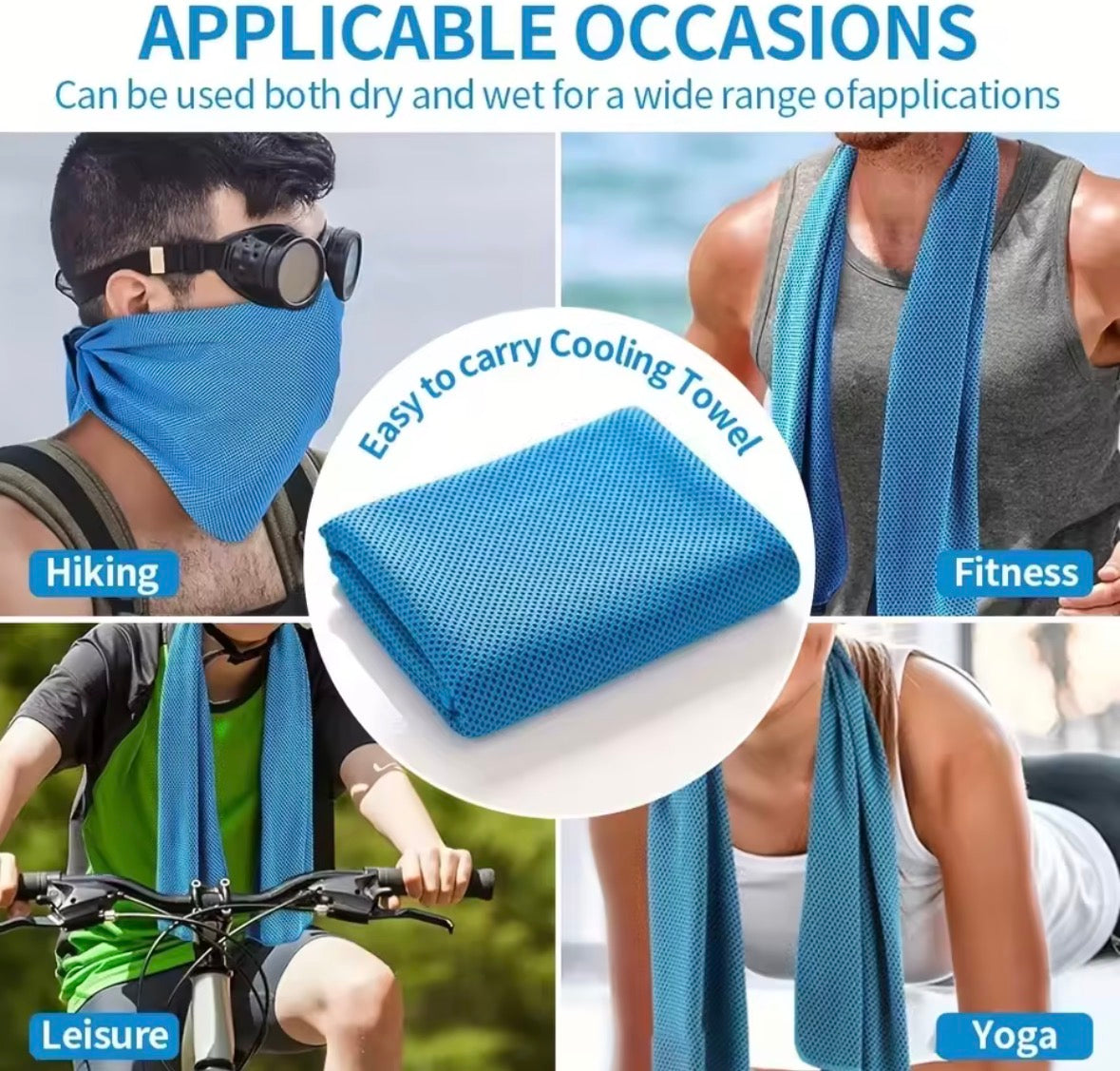 30×80cm Portable Bottle Quick Dry Towel