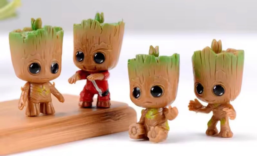 4Pcs/Set Cute miniature Figurine