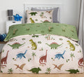 Dinosaur Reversible Duvet Set- Single