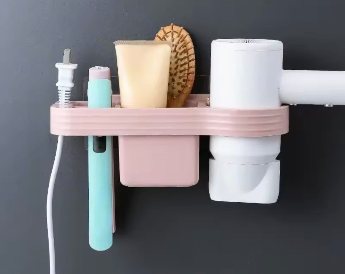 Storage  Holder Wall Mounted Rack Bathroom Shelf Storage