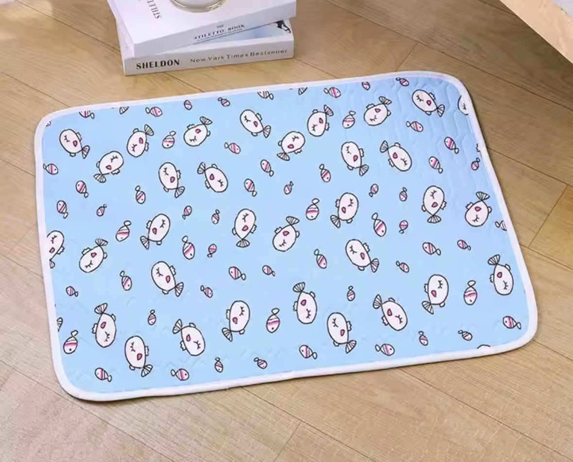 Summer Cooling Ice Silk Latex Pad Fir Dogs And Cats