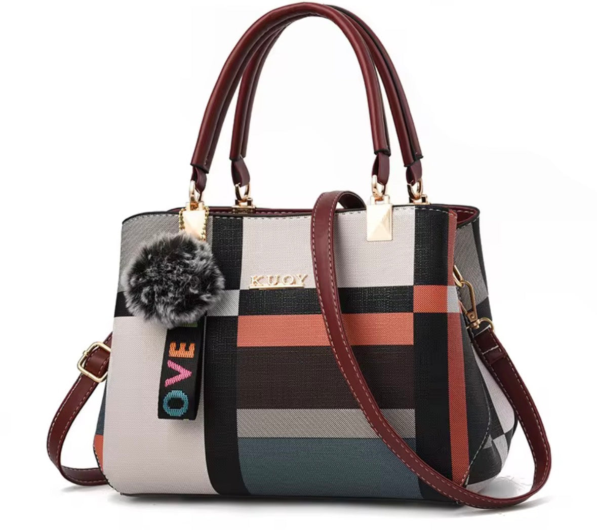Luxury Patterned Tote Bag