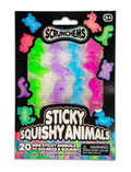 Sticky Squishy Animals Mini Fidget Toy Stickers Sensory