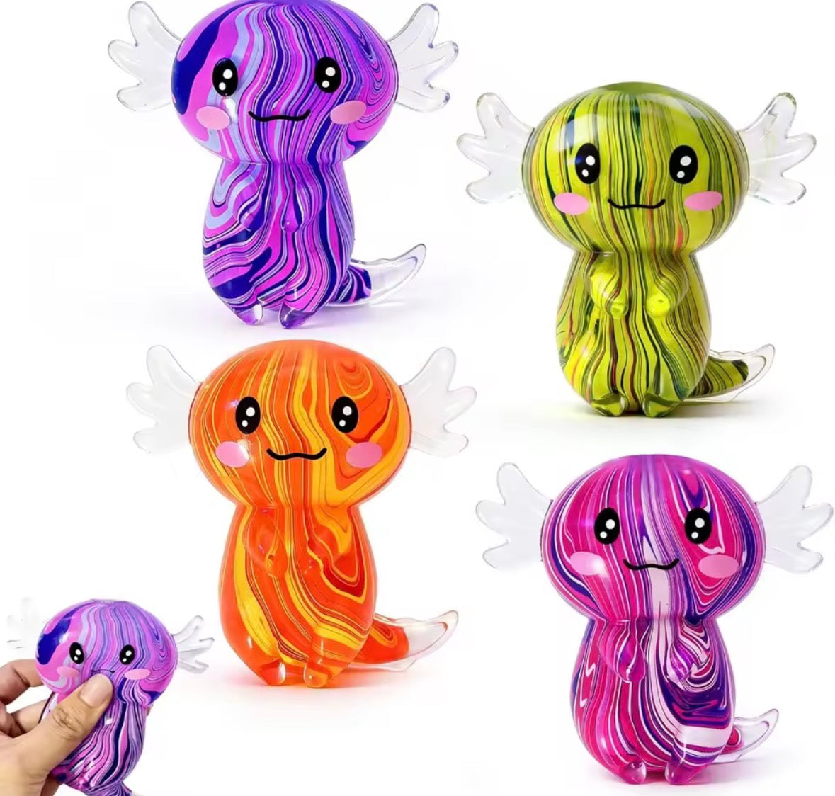 Axolotl Squishy x1 sent at random