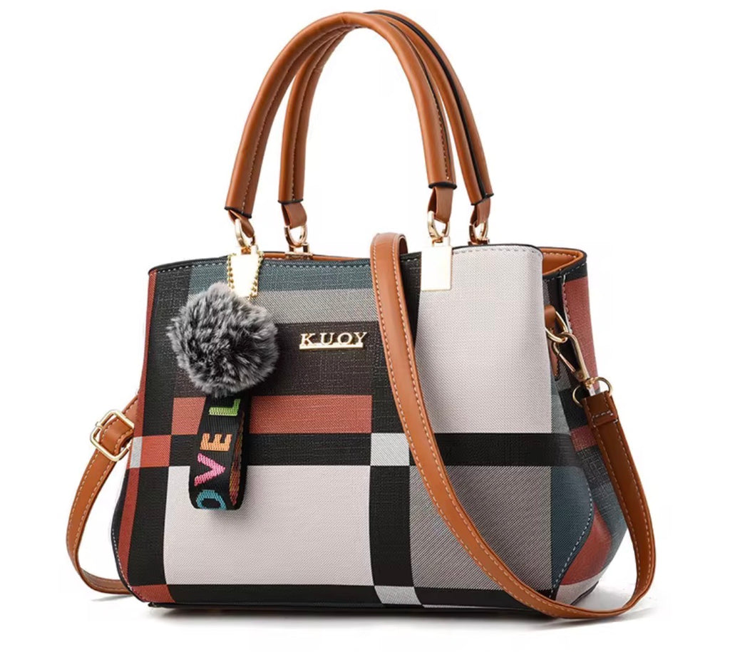Luxury Patterned Tote Bag