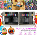 24 Colours Acrylic Paint Pens