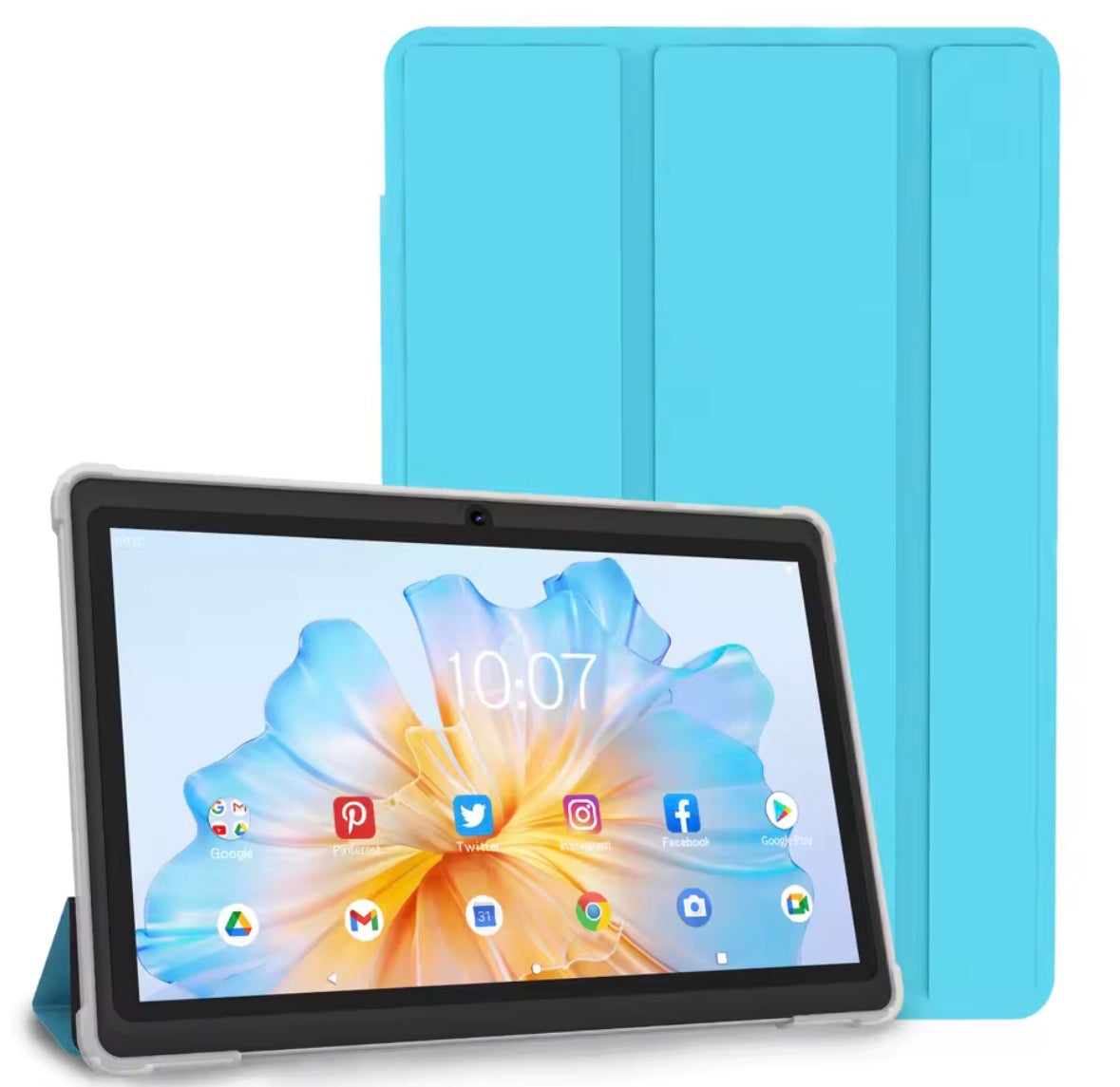 Tablet with case