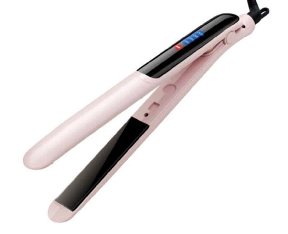 2 in 1 Hair Straighteners Ceramic Plates