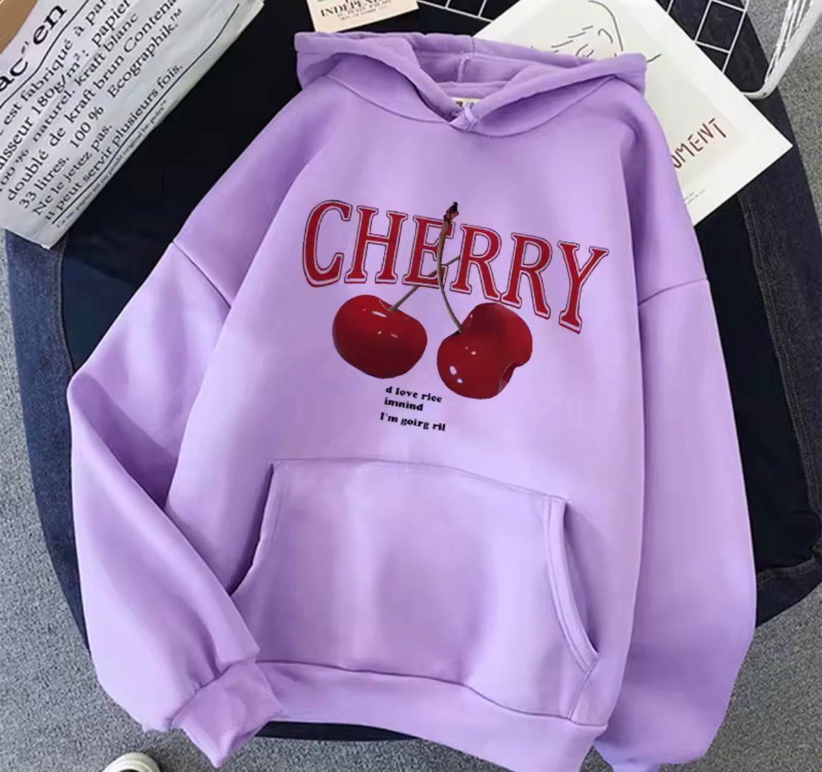 Cherry Love Hoody