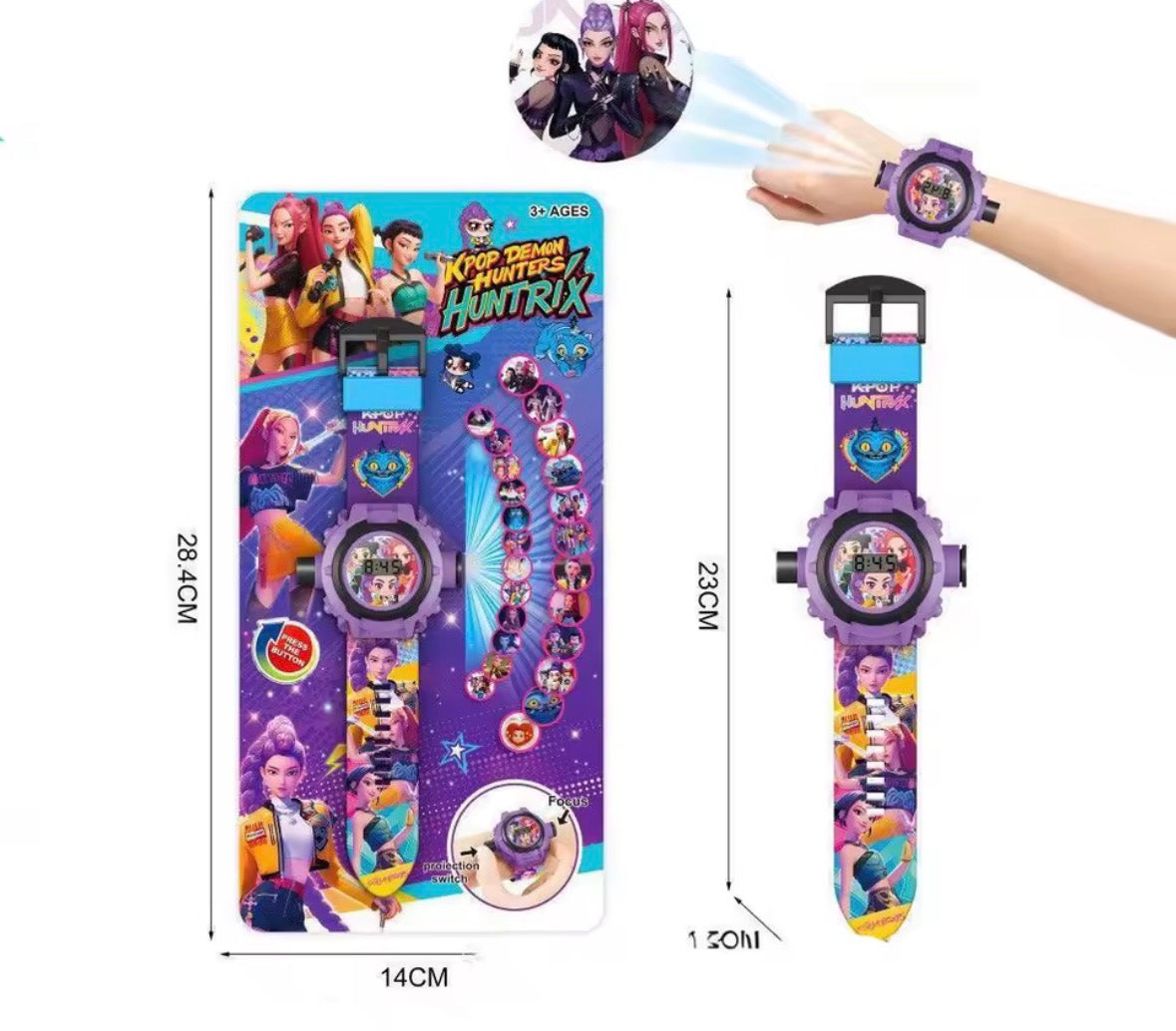 Wristwatches With Projector Light