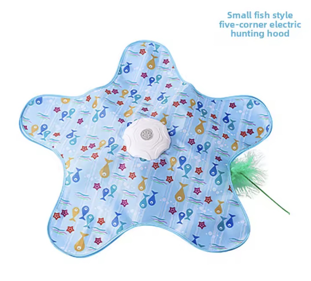 Interactive Hide and Seek Cat Toy with Mouse Squeaky Motion