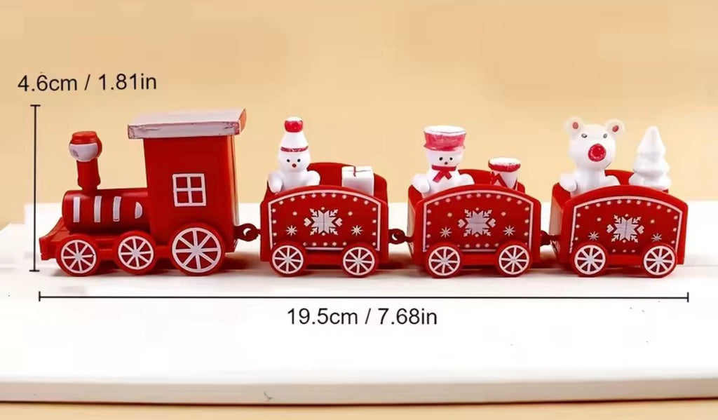 Christmas Plastic Train