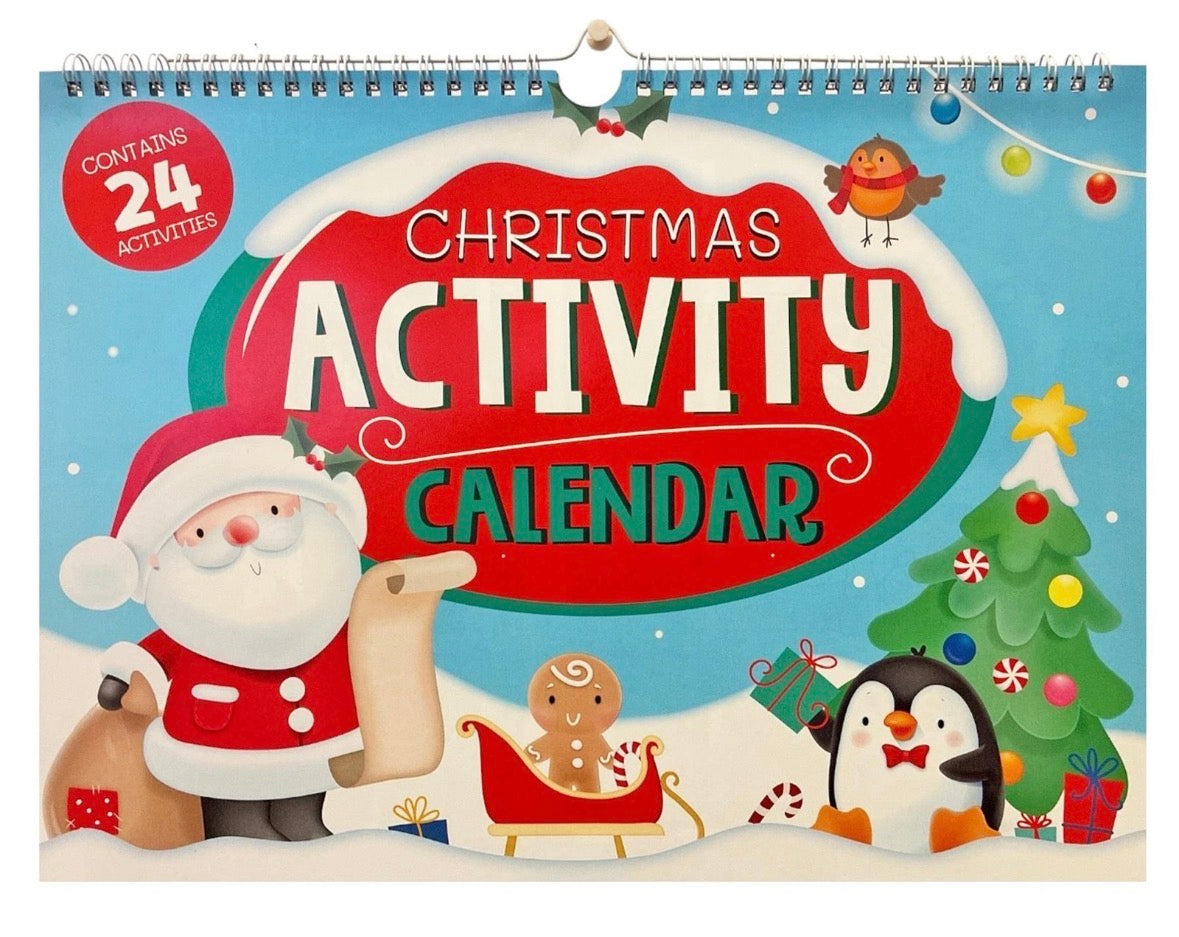 Calendar Countdown to Christmas 24 Activities