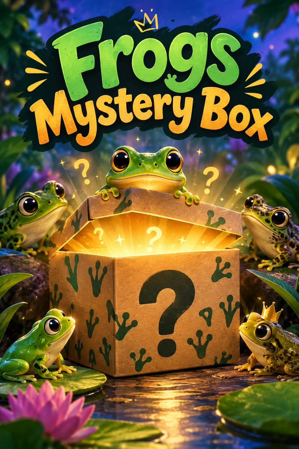 Frog mystery box