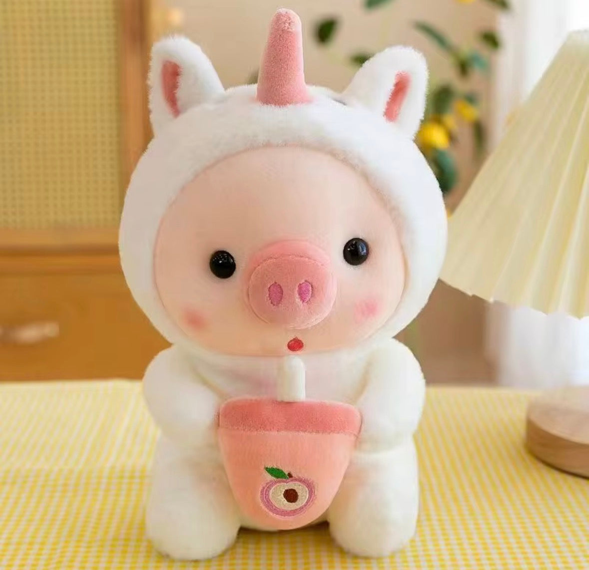 25cm Bubble Pig Plushie