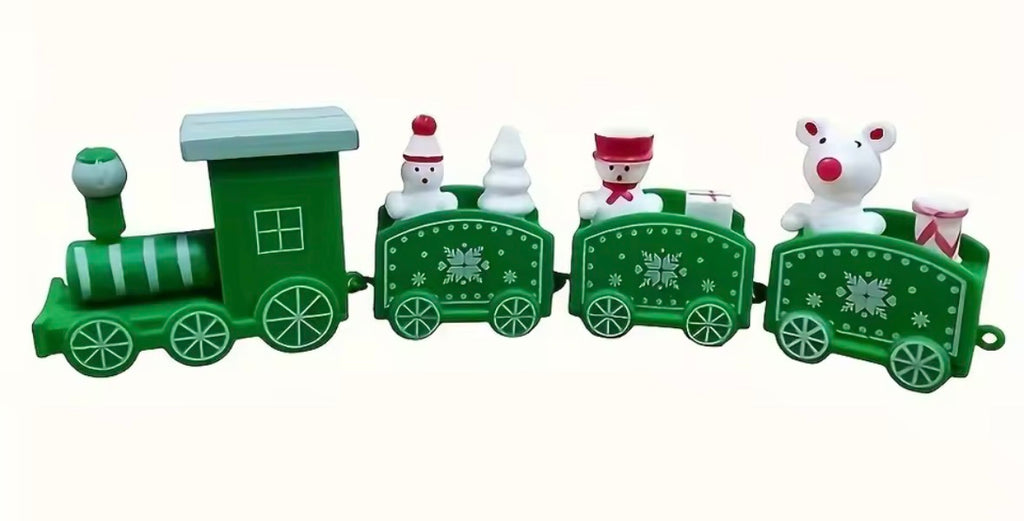 Christmas Plastic Train