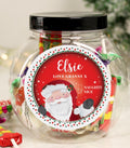 Personalised Christmas Sweet Jar