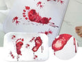 Halloween blood printed mat