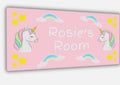 Personalised Unicorn Door Sign