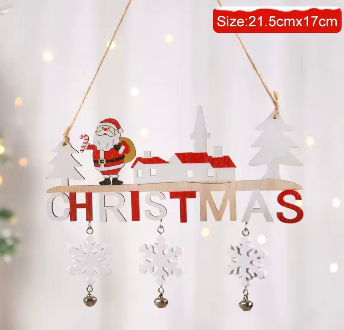 Wooden Hanging Ornament