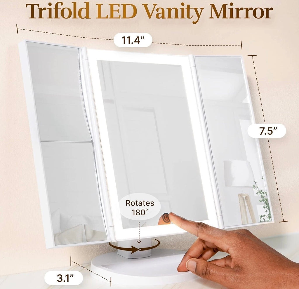 Vanity Mirror  Makeup LED Touch-Screen Light
