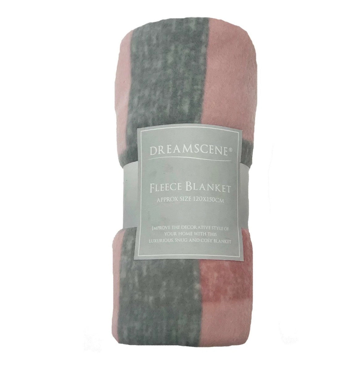 Check Throw, Warm Soft Blanket 120 x 150 cm