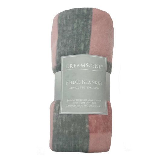 Check Throw, Warm Soft Blanket 120 x 150 cm