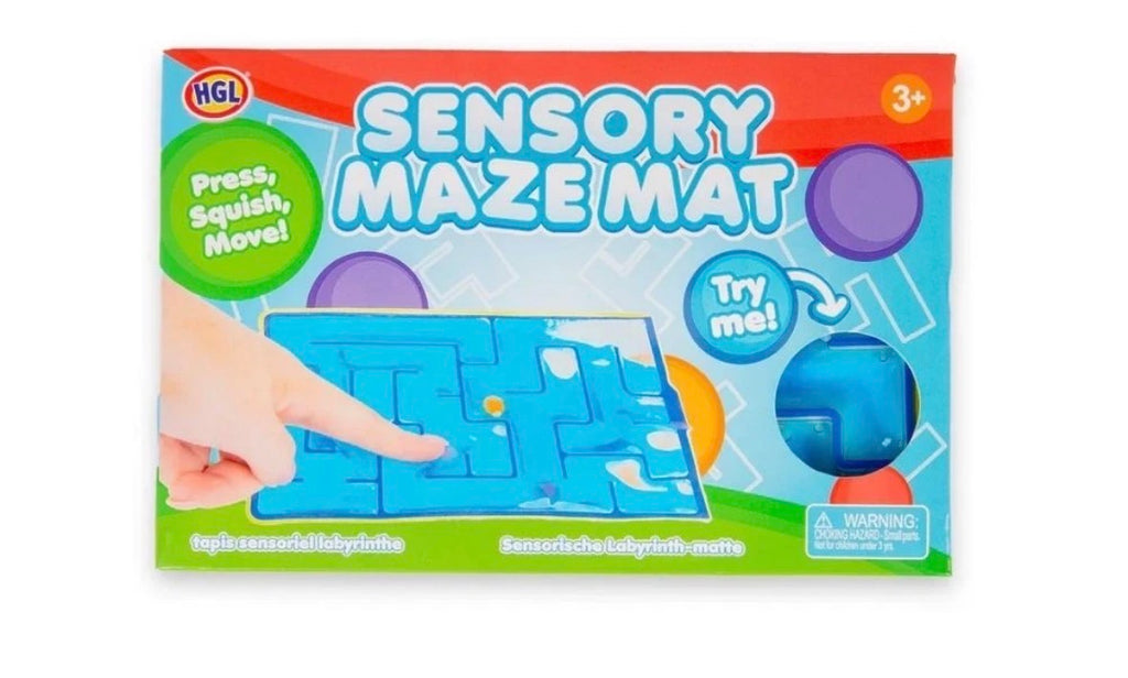 Sensory Maze Mat Fidget Toy Stress Relief Tactile Pad