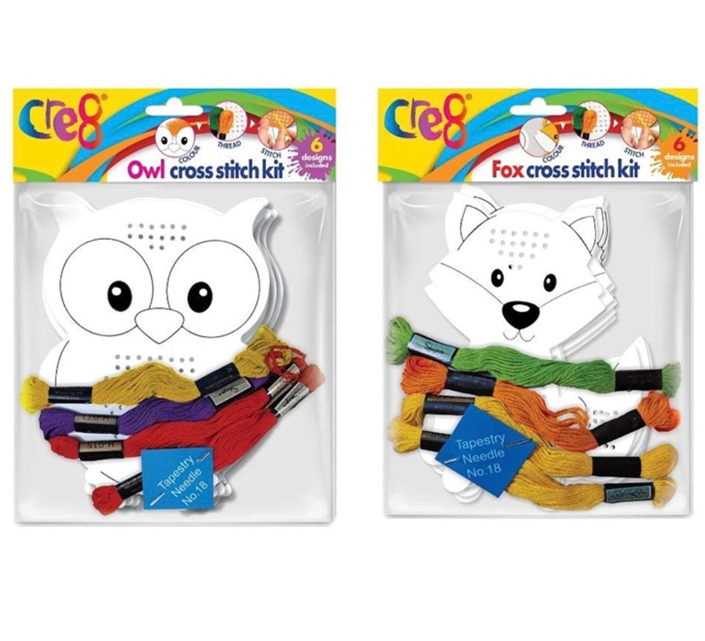 Animal Cross Stitch Kits Kids