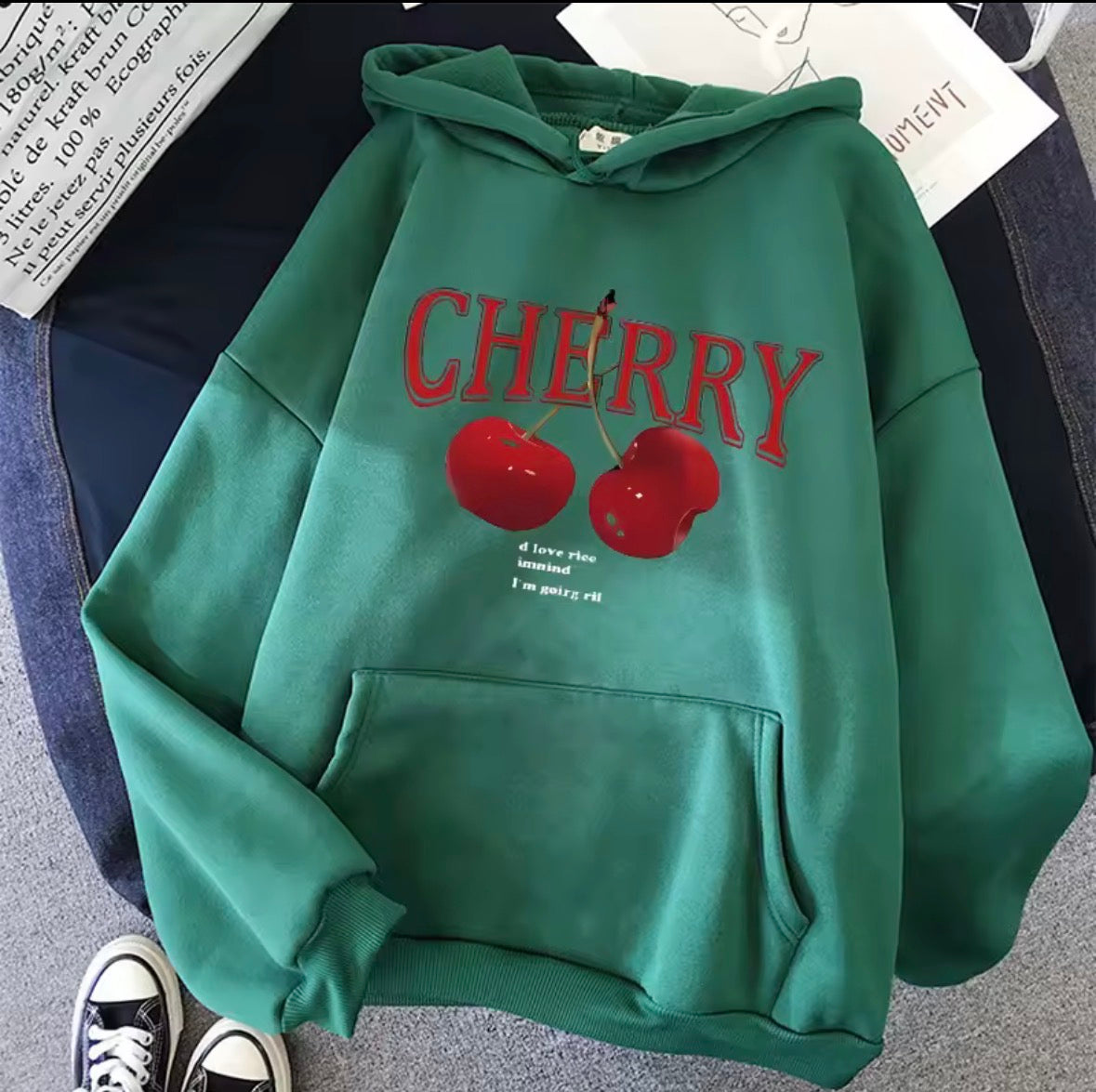 Cherry Love Hoody