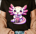 Axolotl Print T-Shirt