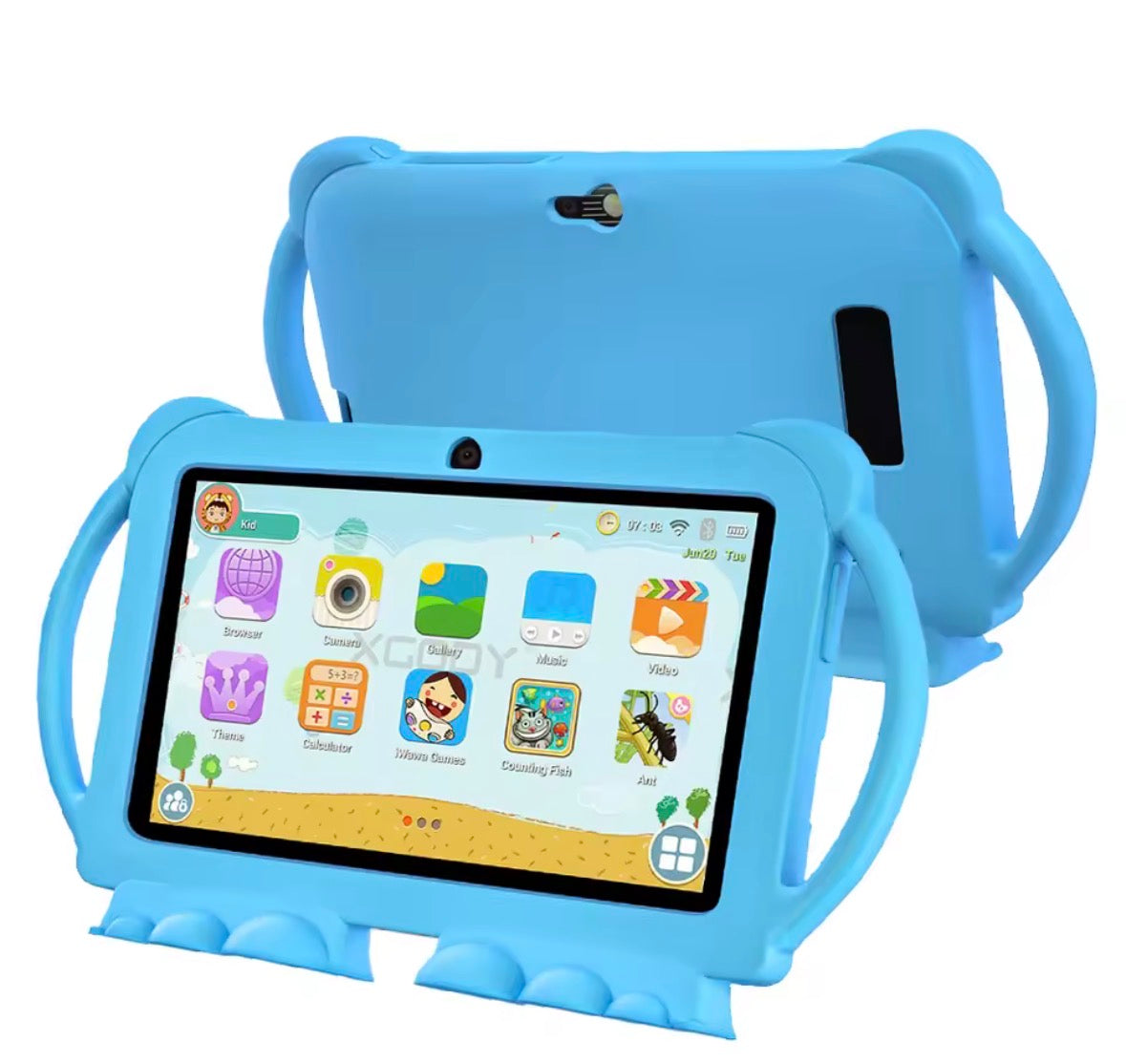 7 Inch Kids Tablet with Cartoon Proof Case