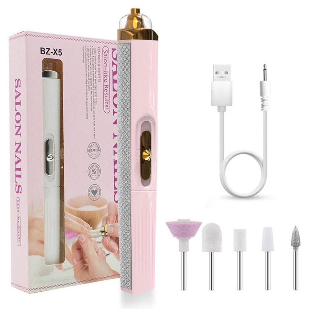 Electric Nail File Drill Portable  Pedicure USB