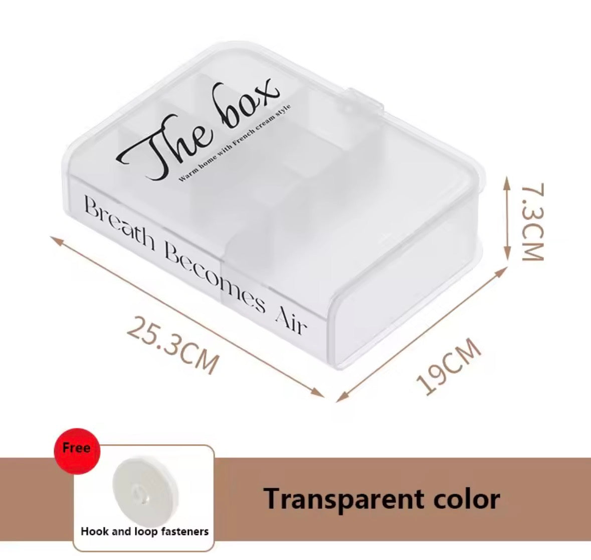 Multi-compartment Cable Organizer