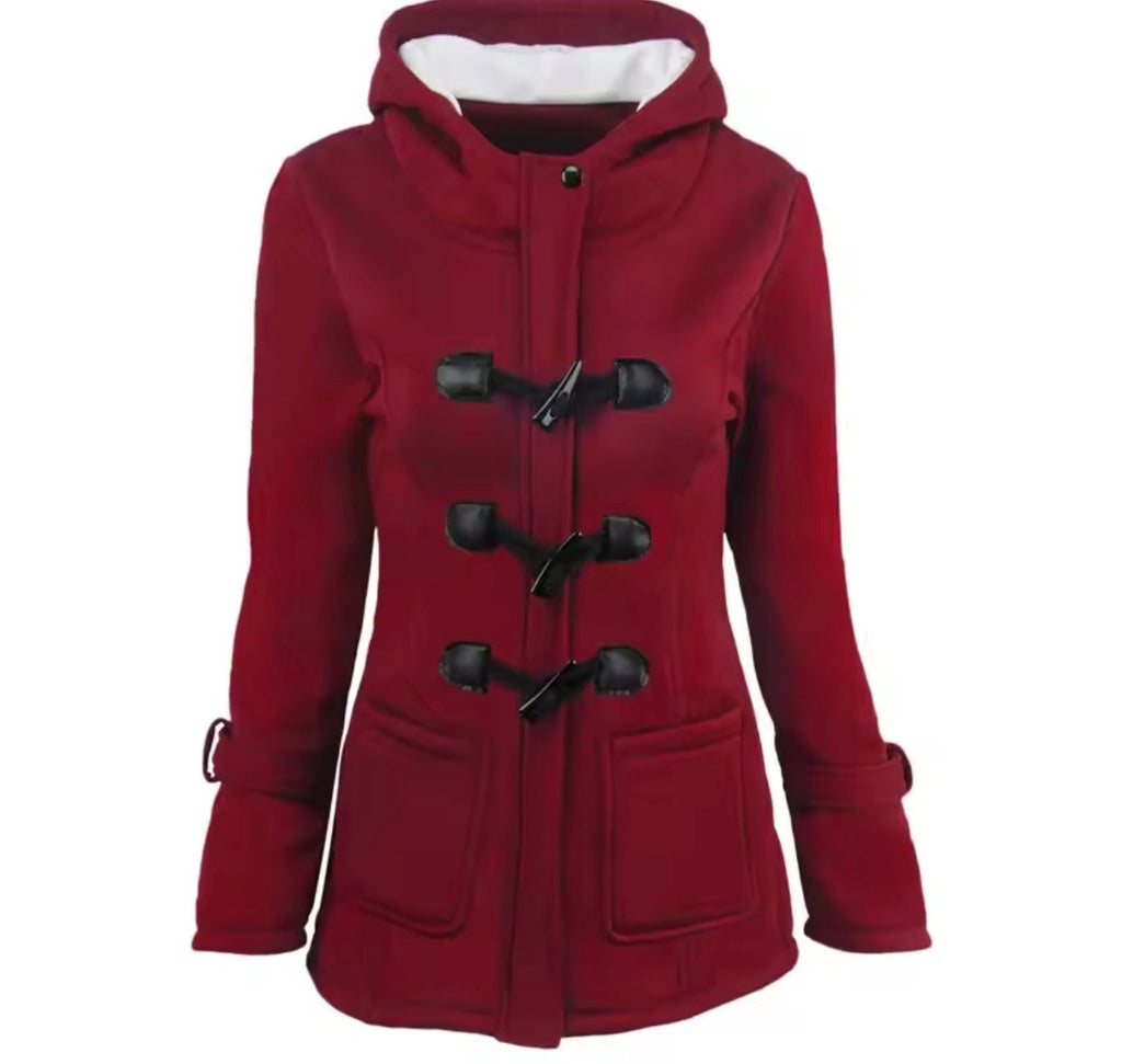 Women's Overcoat Zipper Causal Outwear Coat