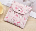 PU Leather Tampon Storage Bag Sanitary Pad Pouch