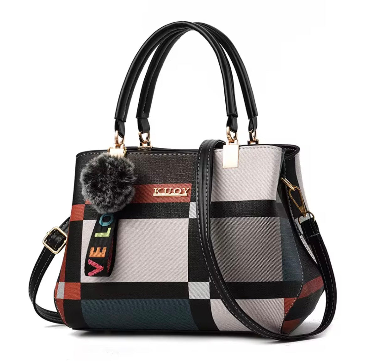Luxury Patterned Tote Bag