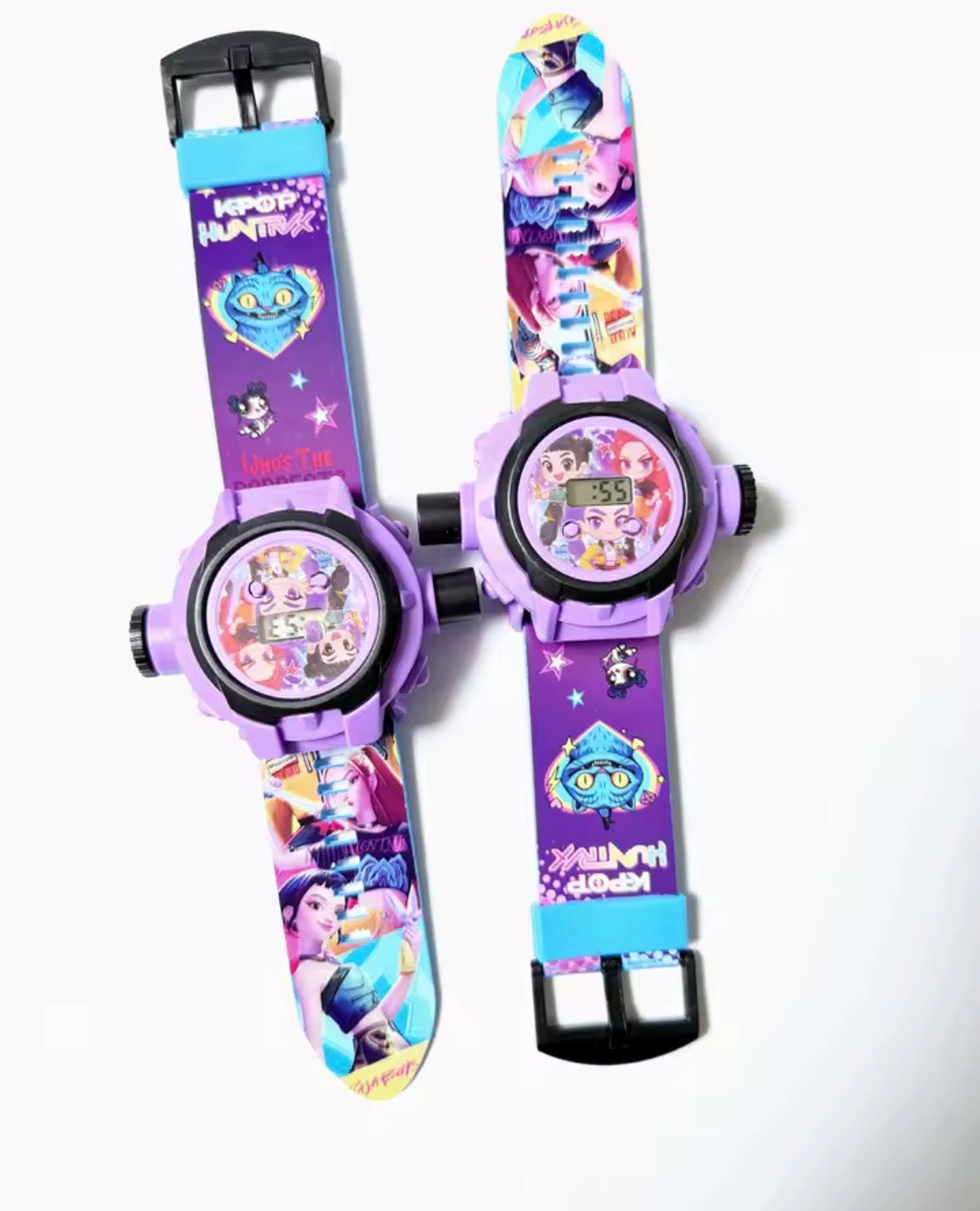 Wristwatches With Projector Light