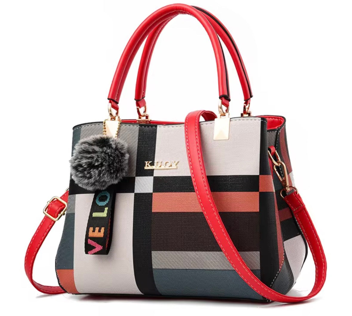 Luxury Patterned Tote Bag