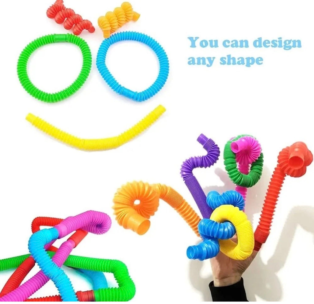 8pcs Fidget Pop Tube