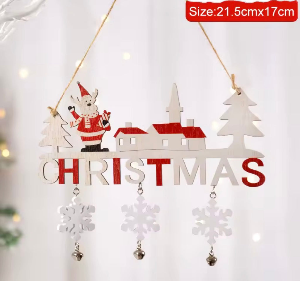 Wooden Hanging Ornament