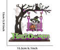 Halloween Swing Wooden Ornament