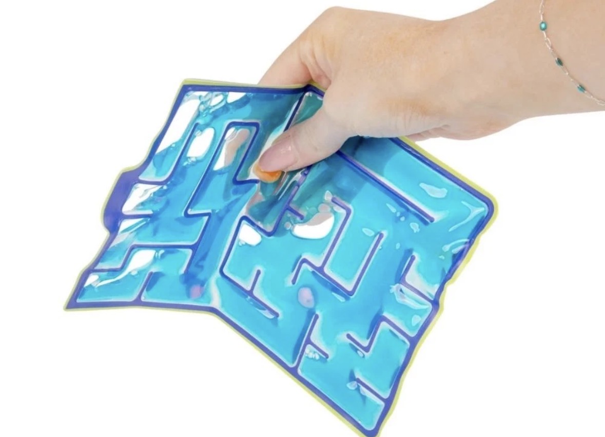 Sensory Maze Mat Fidget Toy Stress Relief Tactile Pad