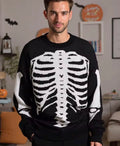 Backbone Print Sweater
