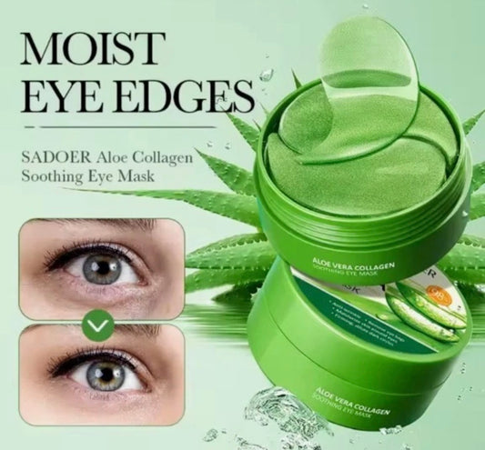60Pcs Under Eye Patches Aloe Vera