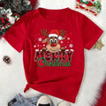 Cute Reindeer Print T-Shirt